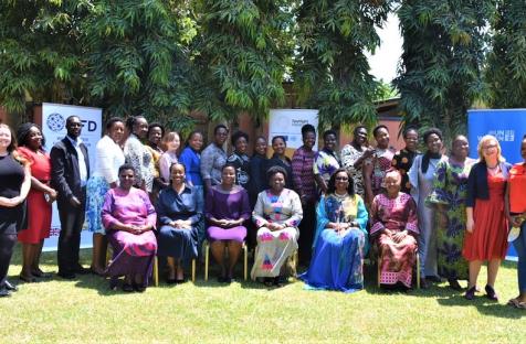 Officials and participants from UN Women, CPA UK, UWOPA and Parliament of Uganda attended the training. Photo: UN Women/Edmond Mwebembezi