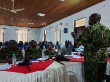 Election preparedness training has taken place in 12 counties identified as potential hotspots for electoral violence. Photo: UN Women/Mary Wanjiru