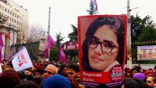Manifestation à Istanbul après la mort  d’Özgecan Aslan- ©Voice of America 