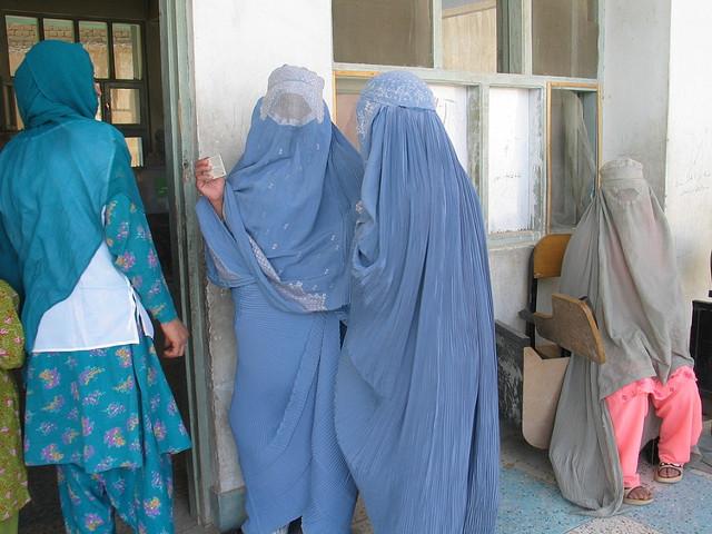 Afghanistan women vote