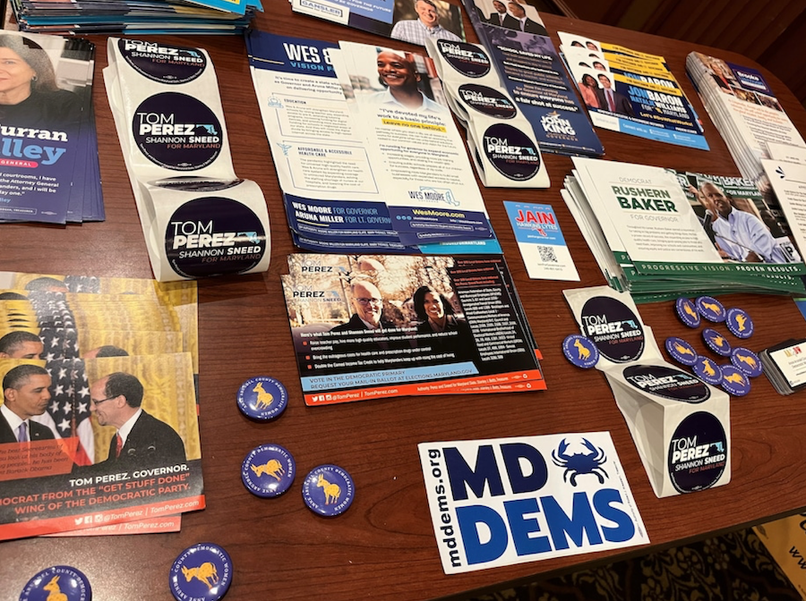 Maryland Democrats have a large and talented field chasing the top political job in 2022, jockeying to win the governor's mansion back from Republicans. (Erin Cox/TWP) 